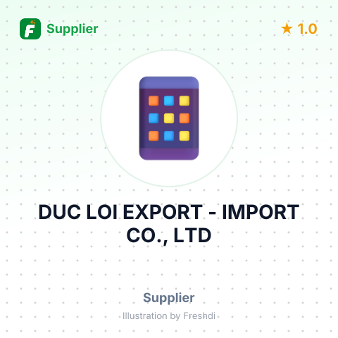 DUC LOI EXPORT - IMPORT CO., LTD – summary card, no photo uploaded yet