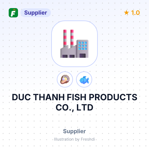 DUC THANH FISH PRODUCTS CO., LTD – summary card, no photo uploaded yet