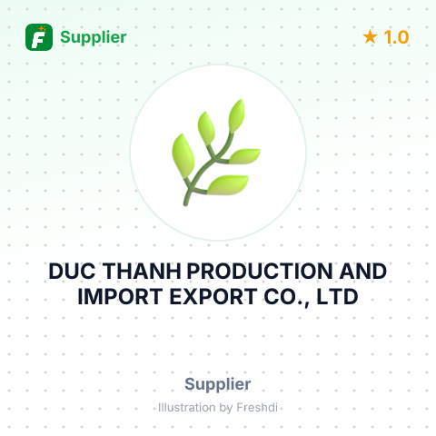DUC THANH PRODUCTION AND IMPORT EXPORT CO., LTD – summary card, no photo uploaded yet