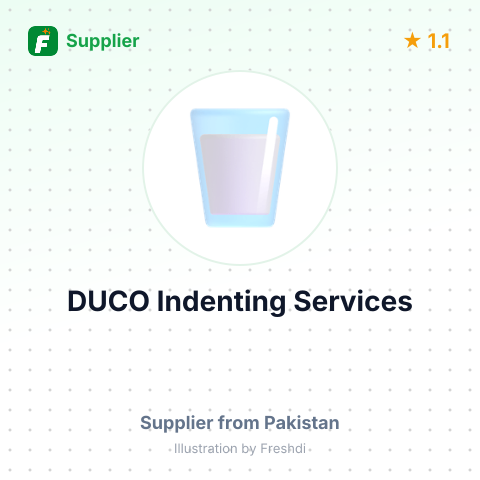 DUCO Indenting Services – summary card, no photo uploaded yet