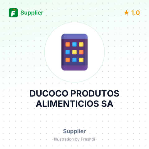 DUCOCO PRODUTOS ALIMENTICIOS SA – summary card, no photo uploaded yet