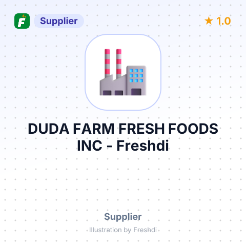 DUDA FARM FRESH FOODS INC – summary card, no photo uploaded yet