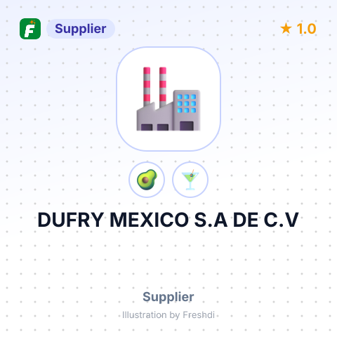 DUFRY MEXICO S.A DE C.V – summary card, no photo uploaded yet