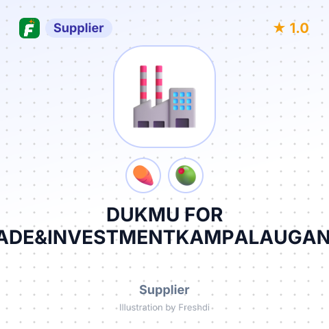 DUKMU FOR TRADE&INVESTMENTKAMPALAUGANDA – summary card, no photo uploaded yet