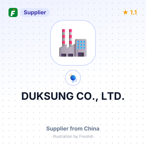 DUKSUNG CO., LTD. – summary card, no photo uploaded yet