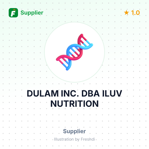 DULAM INC. DBA ILUV NUTRITION – summary card, no photo uploaded yet