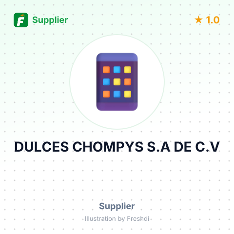 DULCES CHOMPYS S.A DE C.V – summary card, no photo uploaded yet