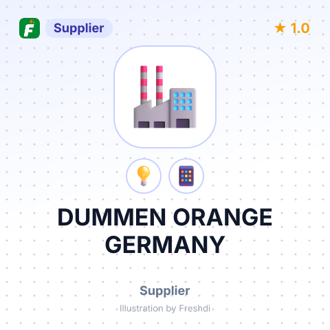 DUMMEN ORANGE GERMANY – summary card, no photo uploaded yet