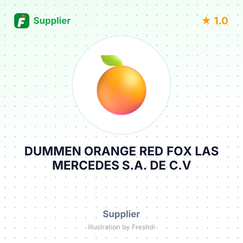 DUMMEN ORANGE RED FOX LAS MERCEDES S.A. DE C.V – summary card, no photo uploaded yet