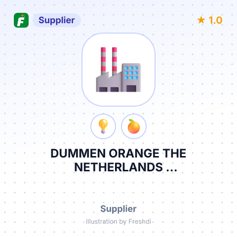 DUMMEN ORANGE THE NETHERLANDS B.VCOLDENHOVELAAN2678 PS DE LIERNETHERLAND – summary card, no photo uploaded yet