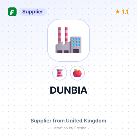 DUNBIA – summary card, no photo uploaded yet