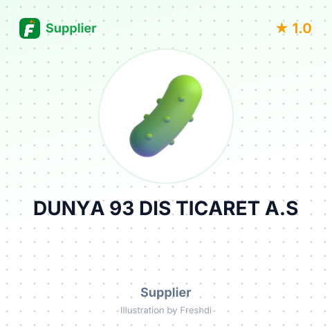 DUNYA 93 DIS TICARET A.S – summary card, no photo uploaded yet