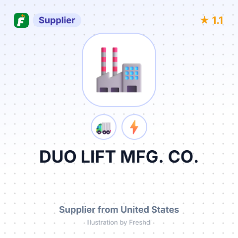 DUO LIFT MFG. CO. – summary card, no photo uploaded yet