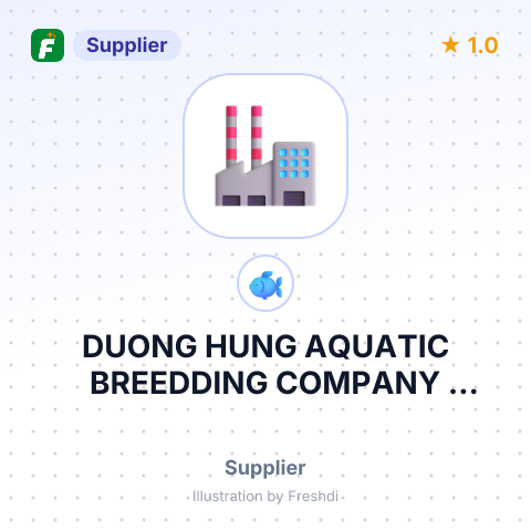 DUONG HUNG AQUATIC BREEDDING COMPANY LIMITED – summary card, no photo uploaded yet