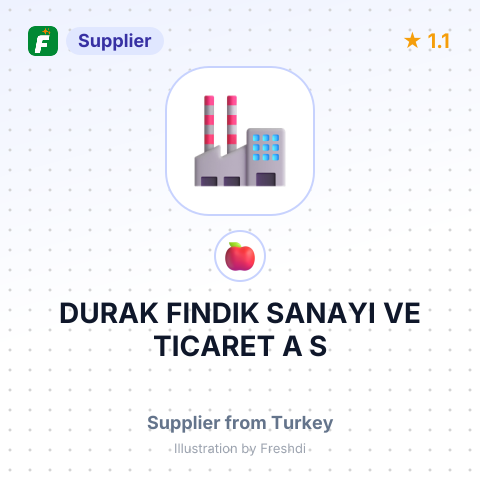 DURAK FINDIK SANAYI VE TICARET A S – summary card, no photo uploaded yet