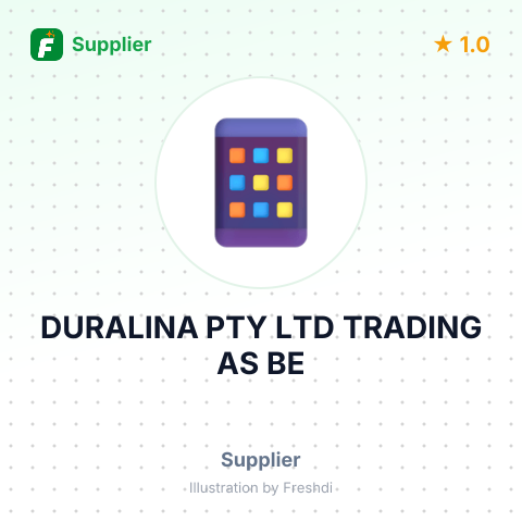 DURALINA PTY LTD TRADING AS BE – summary card, no photo uploaded yet