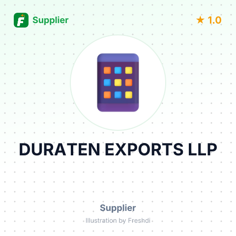 DURATEN EXPORTS LLP – summary card, no photo uploaded yet