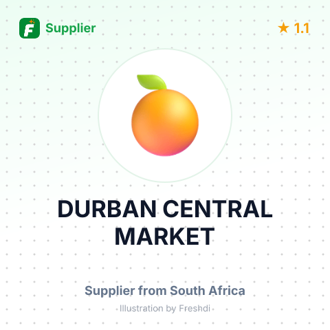 DURBAN CENTRAL MARKET – summary card, no photo uploaded yet