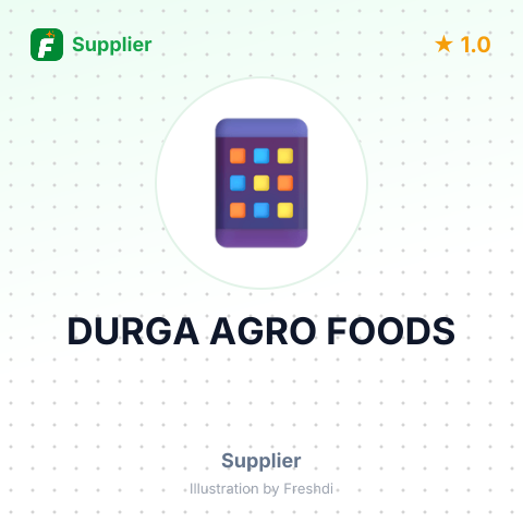 DURGA AGRO FOODS – summary card, no photo uploaded yet