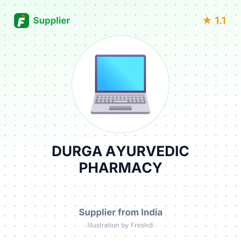 DURGA AYURVEDIC PHARMACY – summary card, no photo uploaded yet