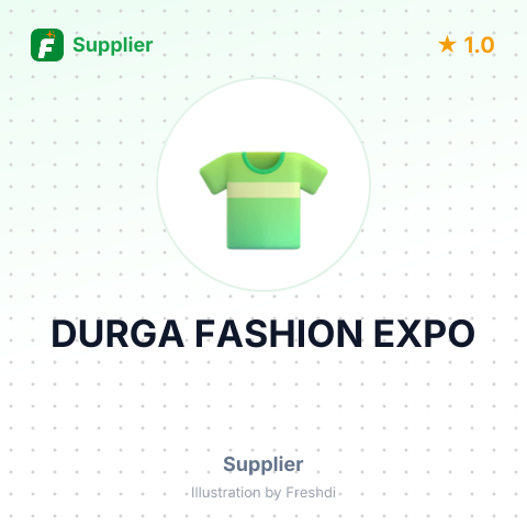 DURGA FASHION EXPO – summary card, no photo uploaded yet