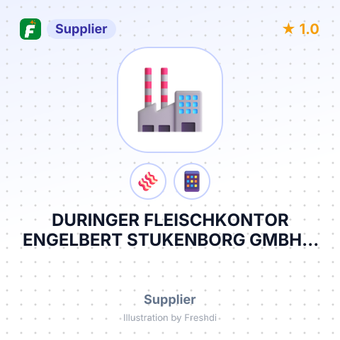 DURINGER FLEISCHKONTOR ENGELBERT STUKENBORG GMBH & CO. KG – summary card, no photo uploaded yet