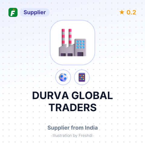 DURVA GLOBAL TRADERS – summary card, no photo uploaded yet