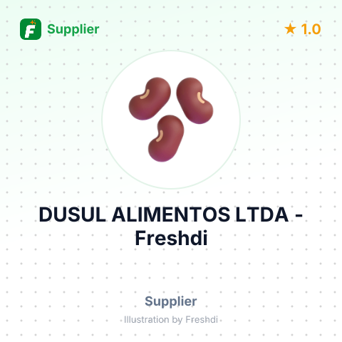 DUSUL ALIMENTOS LTDA – summary card, no photo uploaded yet