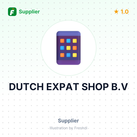 DUTCH EXPAT SHOP B.V – summary card, no photo uploaded yet
