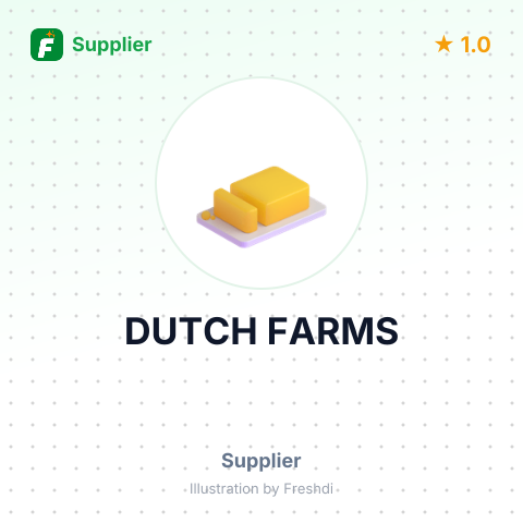 DUTCH FARMS – summary card, no photo uploaded yet