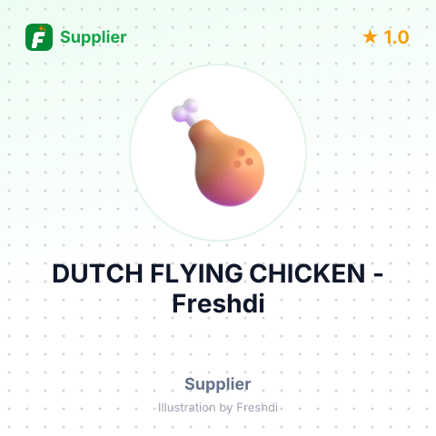 DUTCH FLYING CHICKEN – summary card, no photo uploaded yet