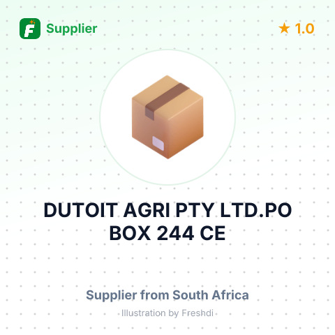 DUTOIT AGRI PTY LTD.PO BOX 244, CE – summary card, no photo uploaded yet