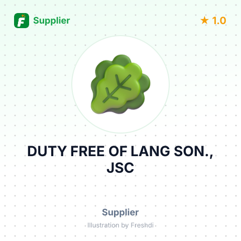 DUTY FREE OF LANG SON., JSC – summary card, no photo uploaded yet