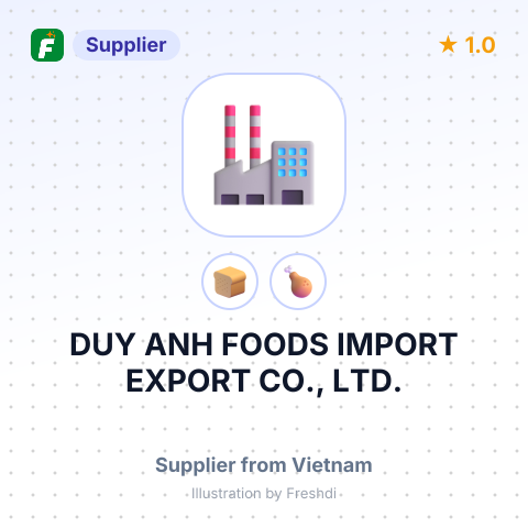 DUY ANH FOODS IMPORT EXPORT CO., LTD. – summary card, no photo uploaded yet