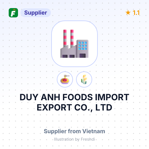 DUY ANH FOODS IMPORT EXPORT CO., LTD – summary card, no photo uploaded yet