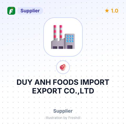 DUY ANH FOODS IMPORT EXPORT CO.,LTD – summary card, no photo uploaded yet