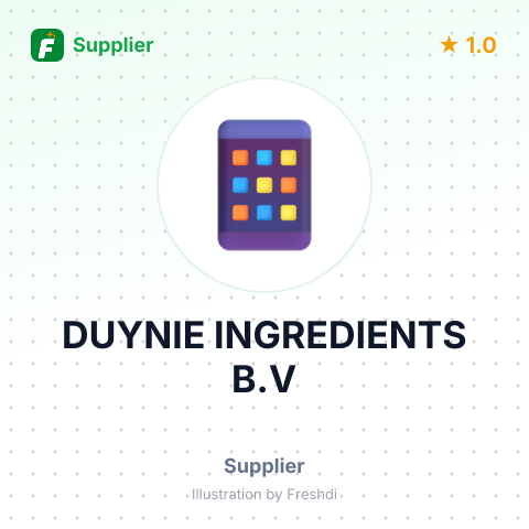 DUYNIE INGREDIENTS B.V – summary card, no photo uploaded yet