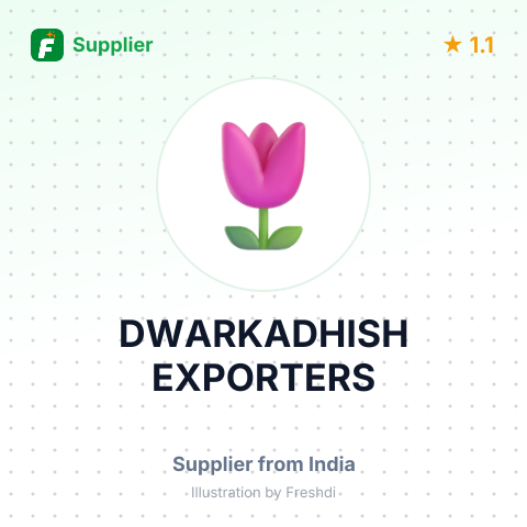 DWARKADHISH EXPORTERS – summary card, no photo uploaded yet