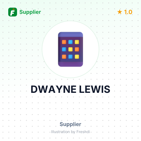 DWAYNE LEWIS – summary card, no photo uploaded yet
