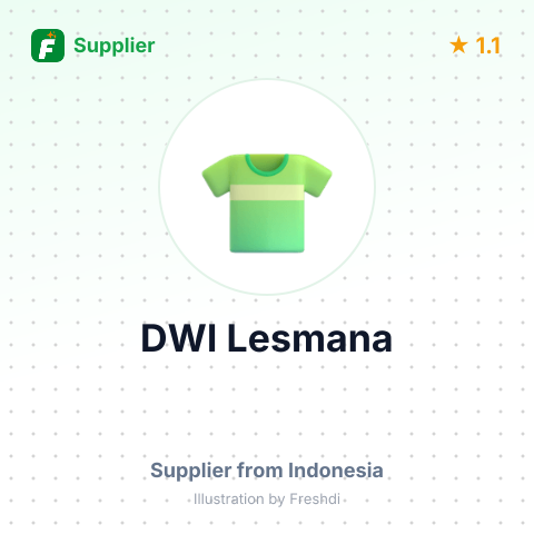 DWI Lesmana  – summary card, no photo uploaded yet