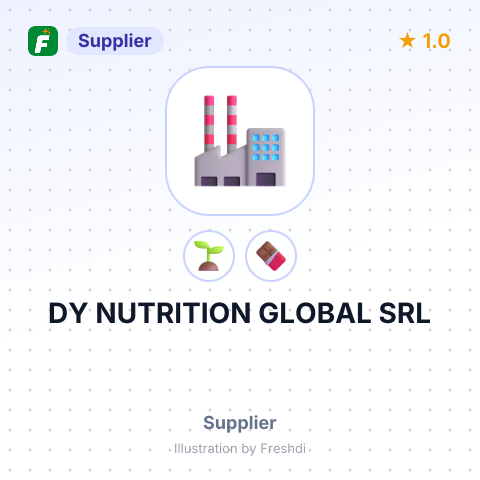 DY NUTRITION GLOBAL SRL – summary card, no photo uploaded yet