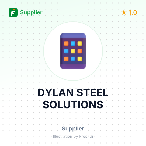DYLAN STEEL SOLUTIONS – summary card, no photo uploaded yet