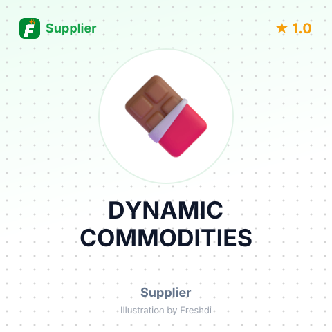 DYNAMIC COMMODITIES – summary card, no photo uploaded yet