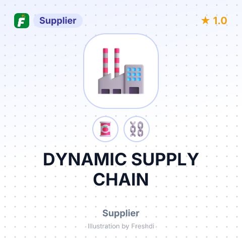 DYNAMIC SUPPLY CHAIN – summary card, no photo uploaded yet