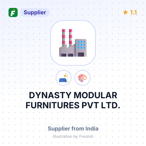 DYNASTY MODULAR FURNITURES PVT LTD. – summary card, no photo uploaded yet