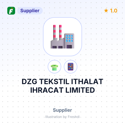 DZG TEKSTIL ITHALAT IHRACAT LIMITED – summary card, no photo uploaded yet