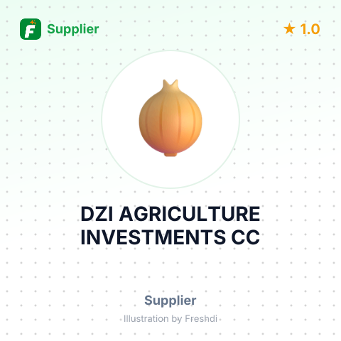 DZI AGRICULTURE INVESTMENTS CC – summary card, no photo uploaded yet