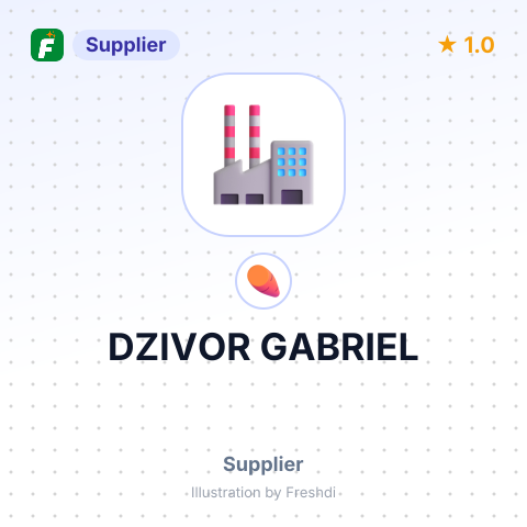 DZIVOR GABRIEL – summary card, no photo uploaded yet