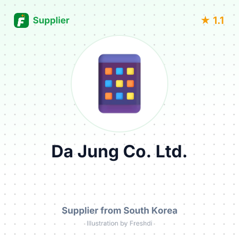 Da Jung Co. Ltd.  – summary card, no photo uploaded yet