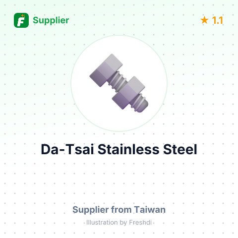 Da-Tsai Stainless Steel – summary card, no photo uploaded yet